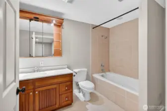 Lower bathroom off primary