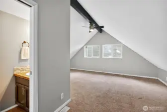 Upper primary bedroom
