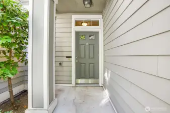 front Porch & Door
