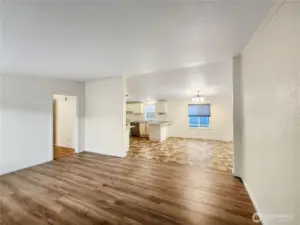 Bright, open space perfect for relaxing or entertaining, this home has a perfect layout for shared living.