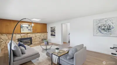 Enjoy the convenience of this spacious lower-level living area.