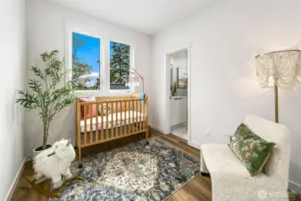 Versatile flex room! (office, nursery, art studio, exercise room)