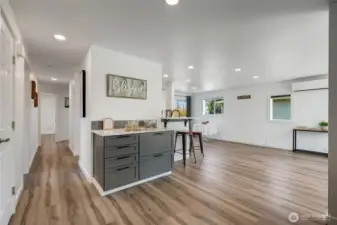 New Luxury LPV flooring throughout