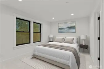 Virtually staged to show an example of how the space could be used.