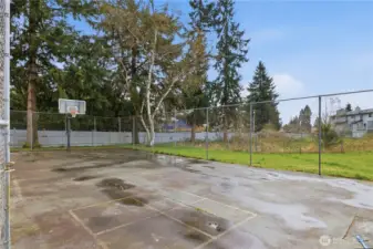 playground and basketball court