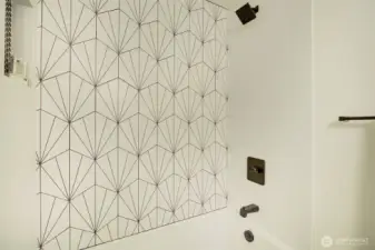 Main floor full bathroom.