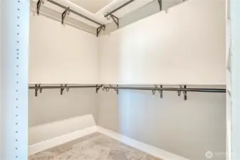 Lots of Storage in Primary closet