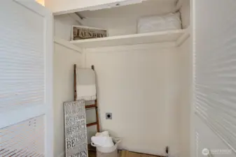 main floor laundry