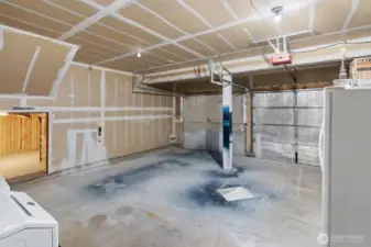 access to storage room on left