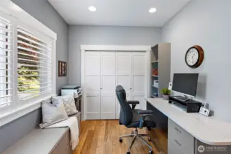 Nice size office if you work from home.