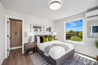 Primary Suite. (Pic of Unit A)