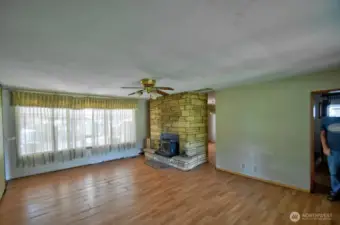 Beautiful territorial views from living room