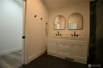 Perfect blend of design, style and function.  Large walk-in closet to the left.