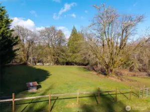 3 cross fenced areas.