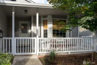 Front covered Porch