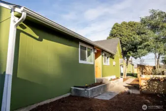 main house power meter right side of front door