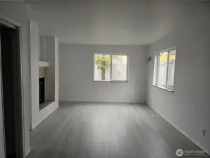 living room at entrance