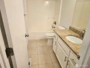 Main bathroom upstairs