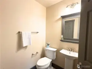 Guest bath on main level