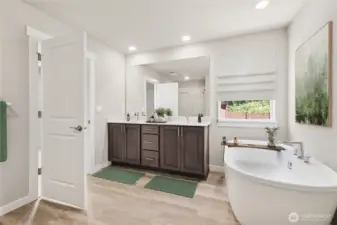 Relax and enjoy in ensuite! Photo's are for representational purposes only. Colors and finishes may differ.