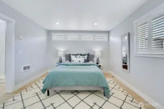 Main floor bedroom