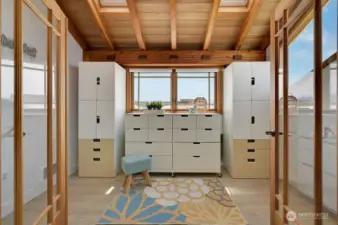 Walk-in closet
