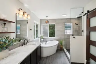 Fully Remodeled Primary Bath