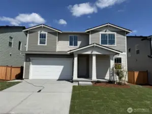 Photo of actual home.
