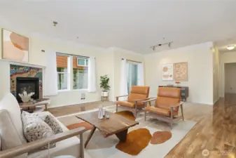 Terrific space for entertaining.