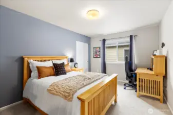 Upper level bedroom #2.