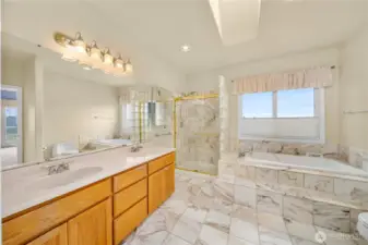 Heated Marble Flooring