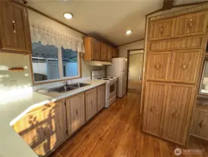 Spacious kitchen