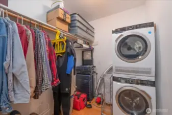 Primary closet/laundry
