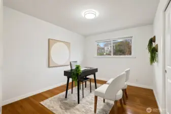 3 bedrooms on the main floor.