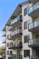 Deck is center of image