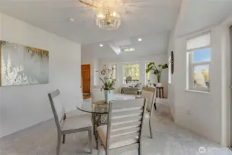 Dedicated dining area!