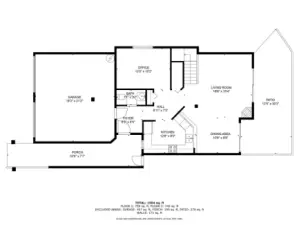 Main Level Floorplan.