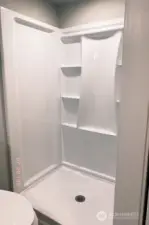 Additional view of the primary bathroom.