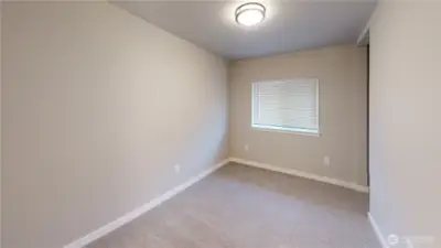 New carpet in all of the bedrooms.
