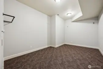 Downstairs Bonus Room could be a theater room.