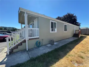Covered Front Porch.
