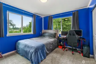 Bedroom two with corner views!
