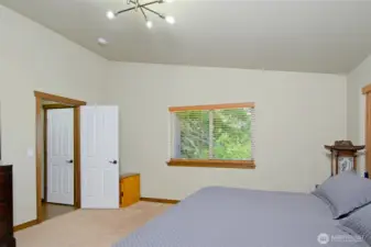 Another view of the spacious primary bedroom.