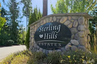 WELCOME HOME TO THE STERLING HILLS ESTATES!