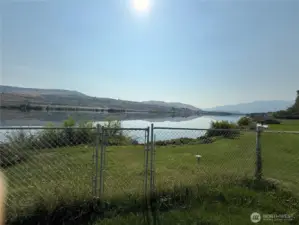 River view from Yard