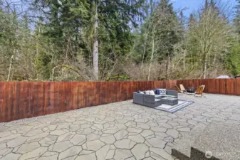 Pavers make this yard ready for all of your outdoor activities