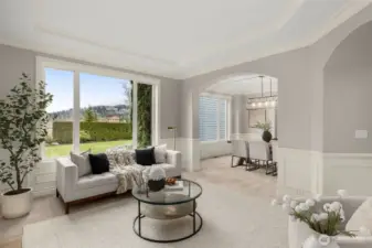 formal living space flows beautifully for entertaining