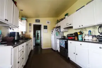 Convenient kitchen with ample cabinetry