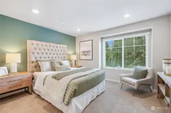 Photos are from a model home in the same community.