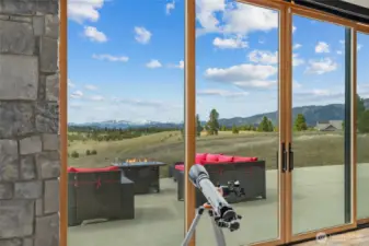 Imagine entertaining or relaxing on the patio surrounded with stunning views.